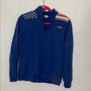Vineyard Vines Shep Shirt American flag